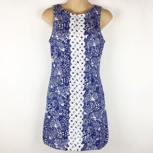 Lilly Pulitzer Resort Blue & White Dress | 4